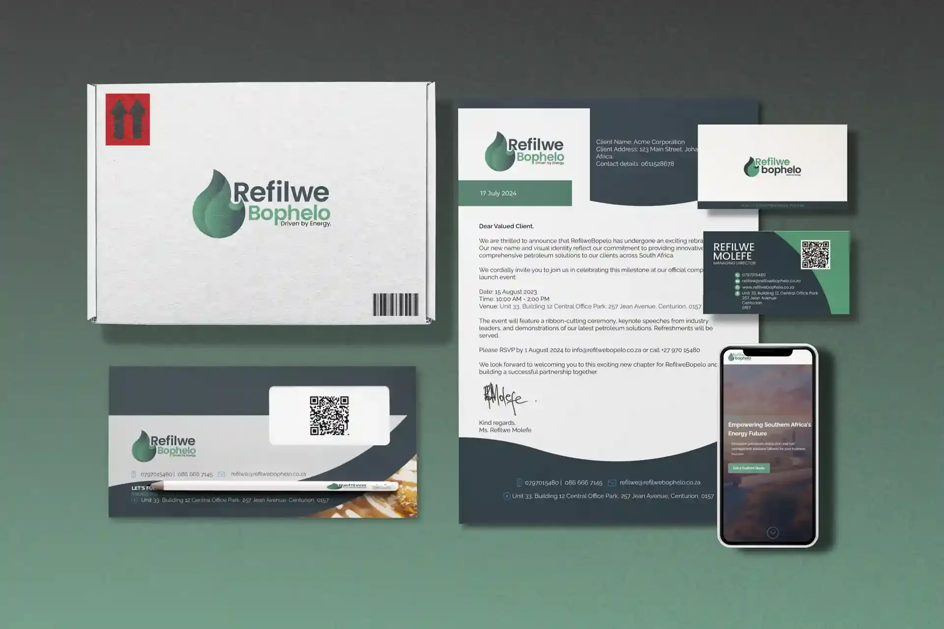 Patrol Company security brand identity